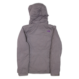 THE NORTH FACE Womens Jacket Grey Nylon Hooded M