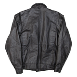 Mens Jacket Black Leather L