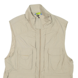 ME RU Utility Mens Gilet Beige M