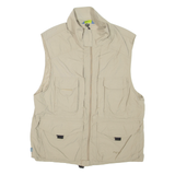 ME RU Utility Mens Gilet Beige M