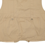 OUTDOOR VEST Utility Mens Gilet Beige XL
