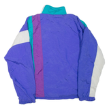ROX PRO Tennis Club Womens Track Jacket Purple Colourblock L
