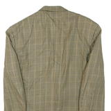 Mens Blazer Jacket Green Houndstooth XL