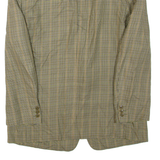 Mens Blazer Jacket Green Houndstooth XL