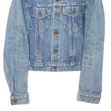 LEVI'S Womens Denim Jacket Blue S