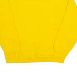 STARTER Mens Sweatshirt Yellow 90s L