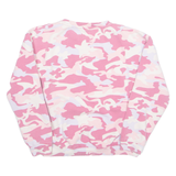ELLESSE CAMO Womens Sweatshirt Pink UK 14