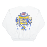 TULTEX St-Louis RAMS Mens Sweatshirt White USA XL