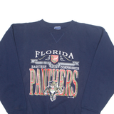 BIKE NHL Florida Panthers Mens Sweatshirt Blue 90s USA XL