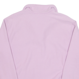 CHAMPION REVERSE WEAVE Womens Sweatshirt Pink 1/4 Zip S