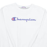 CHAMPION Mens Sweatshirt White M