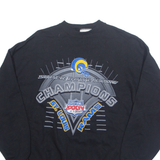 PUMA St Louis Rams NFL Mens Sweatshirt Black 90s USA XL