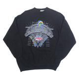 PUMA St Louis Rams NFL Mens Sweatshirt Black 90s USA XL