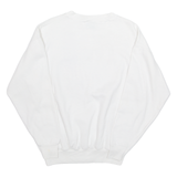 AMERICA'S FINEST Desert Island Support Our Troops Mens Sweatshirt White 90s USA XL