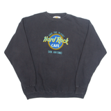 HARD ROCK CAFE Save The Planet San Antonio Mens Sweatshirt Black 90s USA XL
