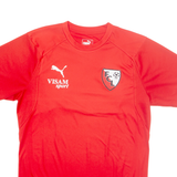 PUMA FCL Mens Football Shirt T-Shirt Red M