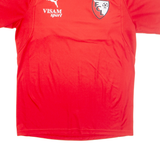 PUMA FCL Mens Football Shirt T-Shirt Red M