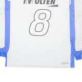 OWAYO Swiss Bowling Mens Jersey Grey Long Sleeve V-Neck XL