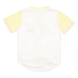 KARL KANI Button Up Womens Jersey White USA Button Neck M