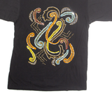 BONART Beaded Womens T-Shirt Black L