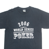 GILDAN Poker Mens T-Shirt Grey M