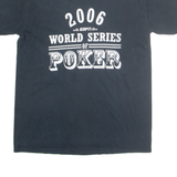 GILDAN Poker Mens T-Shirt Grey M