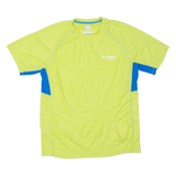 COLUMBIA Mens T-Shirt Green S