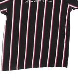 KINGS WILL DREAM Striped Mens T-Shirt Black M