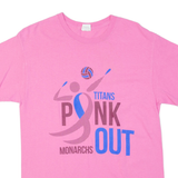 GILDAN Titans Pink Womens T-Shirt Pink M