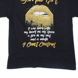 GILDAN Scorpio Womens T-Shirt Black M