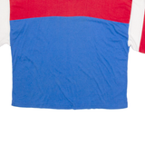 ROYAL Womens T-Shirt Blue 90s L