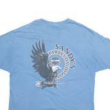 HARLEY DAVIDSON Mens T-Shirt Blue 2XL