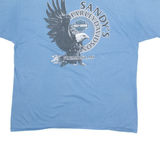 HARLEY DAVIDSON Mens T-Shirt Blue 2XL