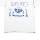 BELTON DESIGNER KNITS Pigeon Forge Tennessee Mens T-Shirt White USA M