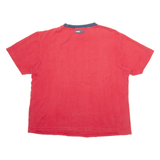 TOMMY JEANS Mens T-Shirt Red XL