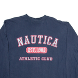 NAUTICA Mens T-Shirt Blue Long Sleeve XL