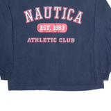 NAUTICA Mens T-Shirt Blue Long Sleeve XL