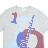 CHAMPION Mens T-Shirt Grey L