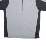 SUGOI Cycling Mens Jersey Grey 1/2 Zip L