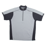SUGOI Cycling Mens Jersey Grey 1/2 Zip L