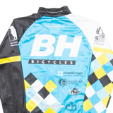 ZOLLINGER Cycling Full Zip Mens Jersey Blue Long Sleeve S