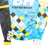 ZOLLINGER Cycling Full Zip Mens Jersey Blue Long Sleeve S