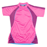 CRIVIT Cycling Mens Jersey Pink 1/2 Zip M