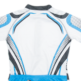 CRIVIT Cycling Womens Jersey White 1/4 Zip S