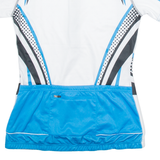 CRIVIT Cycling Womens Jersey White 1/4 Zip S