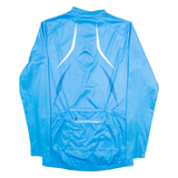 CRIVIT Cycling Mens Jersey Blue Long Sleeve 1/2 Zip M