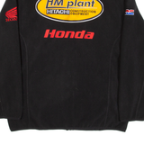 HONDA Mens Fleece Jacket Black XL
