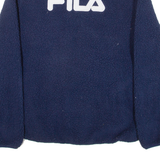 FILA Womens Fleece Jacket Blue M