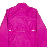 REEBOK Womens Windbreaker Jacket Pink S
