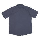 DICKIES Mens Worker Shirt Blue L